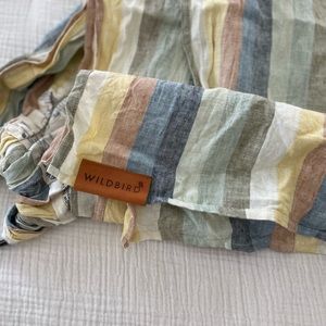 WildBird Ring Sling- Lapwing Chambray from the Hygge Collection